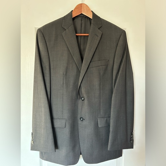 Men’s Calvin Klein Grey Suit and Pants - Picture 1 of 5